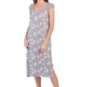 RENE ROFE Romance Me Floral Night Gown NWT